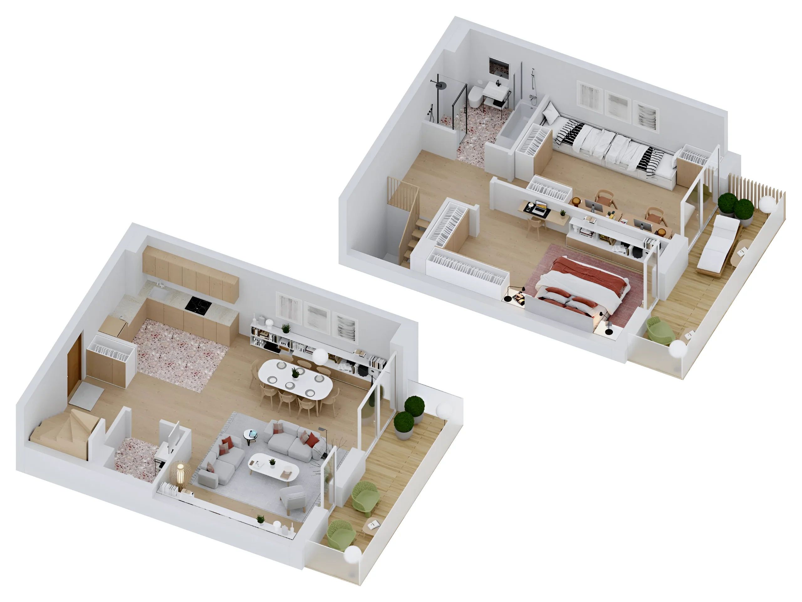 Rzut lokalu Sikorskiego Residence A3-4/23